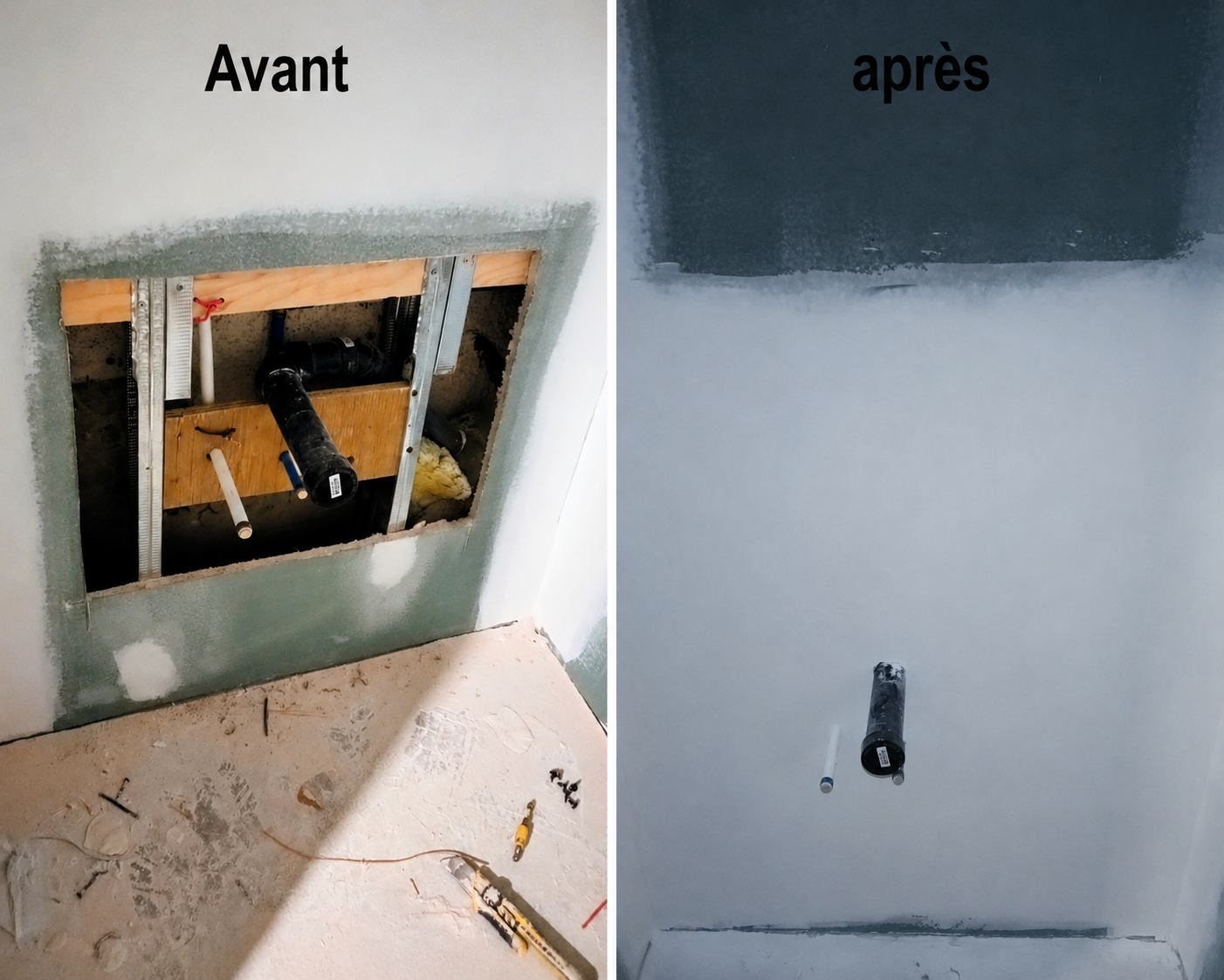 Réparations de Drywall